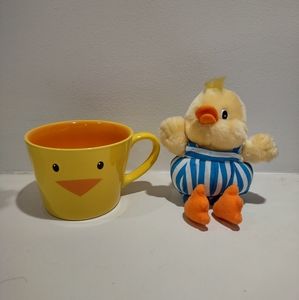 Chick Coffee/Tea Mug and Plush Little Chick